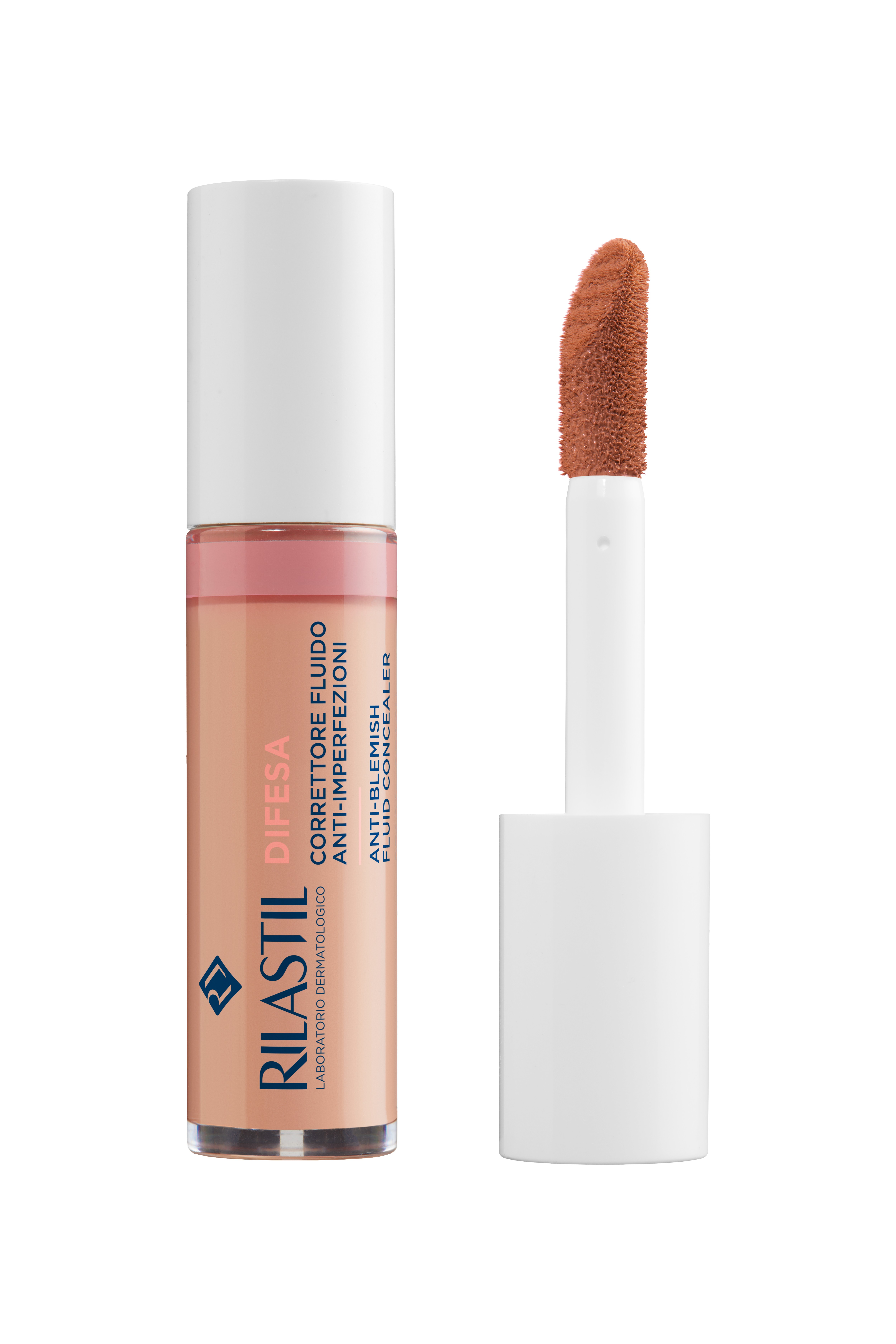 Rilastil Difesa - Correttore Fluido Anti-Imperfezioni 5,2 ml Tonalità Pesca