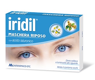 Iridil Maschera Riposante Occhi 4 Pezzi