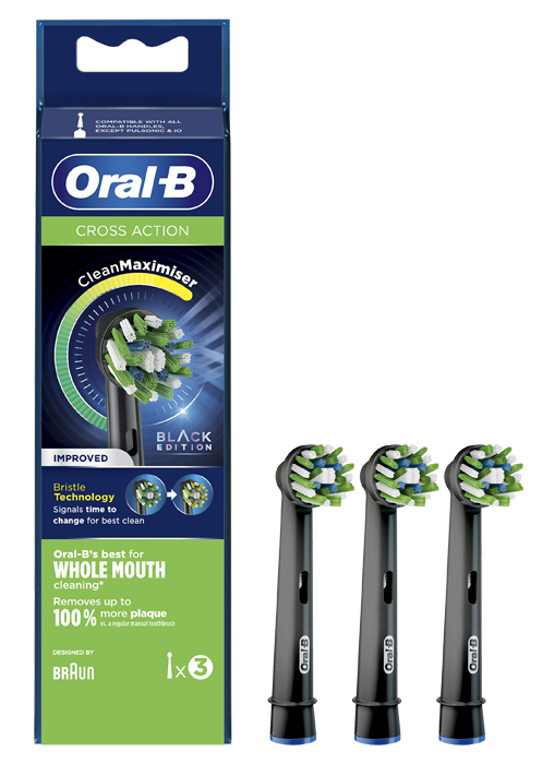 ORALB PW REF EB50 CROSS BLK 3P