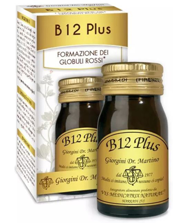 Dr. Giorgini B12 Plus Integratore Vitamina B 60 Pastiglie
