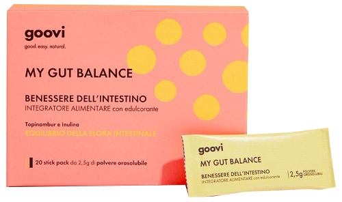 GOOVI MY GUT BALANCE Integratore Benessere Intestino 20 stick