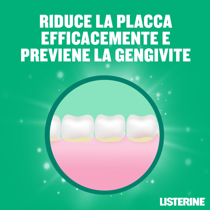 Listerine Difesa Denti e Gengive gusto menta fresca 500ml OFFERTAX2