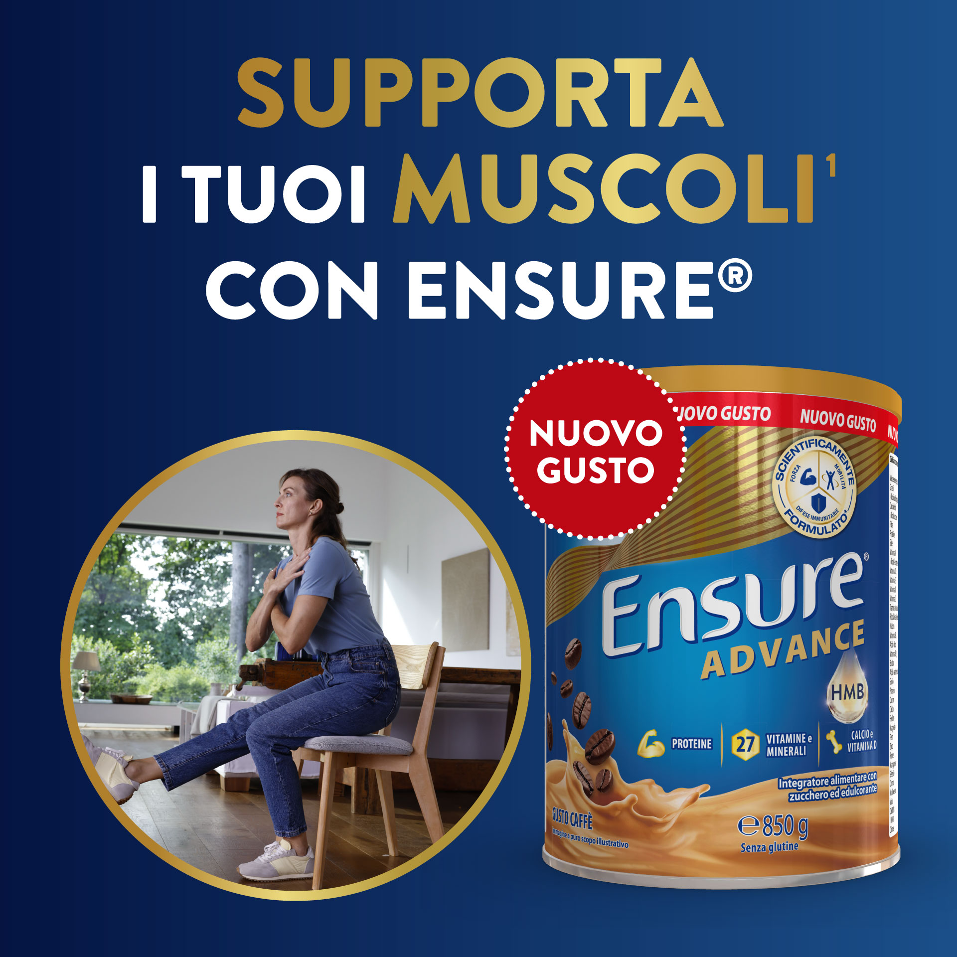 PediaSure Teenager Gusto Cioccolato 850 g - Integratore Multivitaminico Per Adolescenti