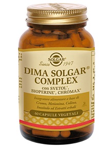 Solgar Dima Complex Integratore Drenante Dimagrante 60 Capsule