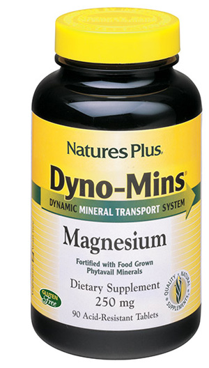 Nature's Plus Dyno Mins Magnesio Integratore 90 Tavolette