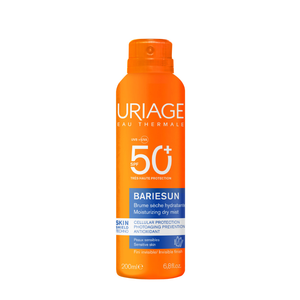 Uriage Bariesun Spray Asciutto SPF50+ - Protezione Solare Viso E Corpo 200 ml