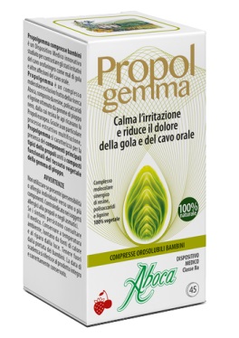 Aboca Propolgemma Bambini Irritazione Cavo Orale 45 Compresse Orosolubili - DISPOSITIVO MEDICO Classe II a
