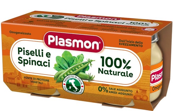 PLASMON OMOG PISELLI SPINAC2PZ