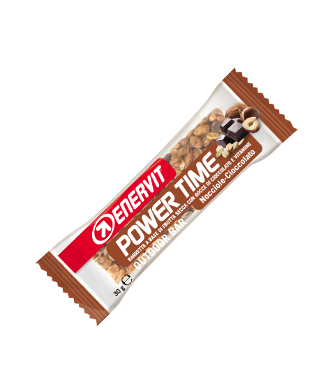 Enervit Power Time Barretta Energetica Nocciole e Cioccolato 30 g