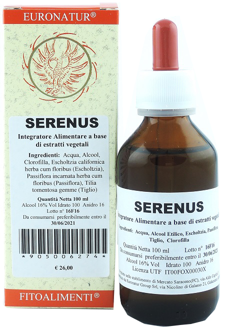 SERENUS GTT 100ML  "EURONATUR"