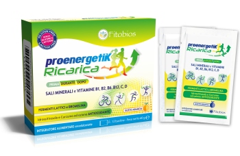Fitobios Proenergetic Ricarica Integratore 12 Bustine