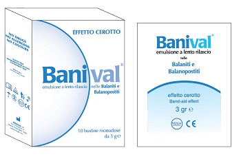 Banival Effetto Cerotto Crema Emolliente Vaginale 10 Bustine 3 g