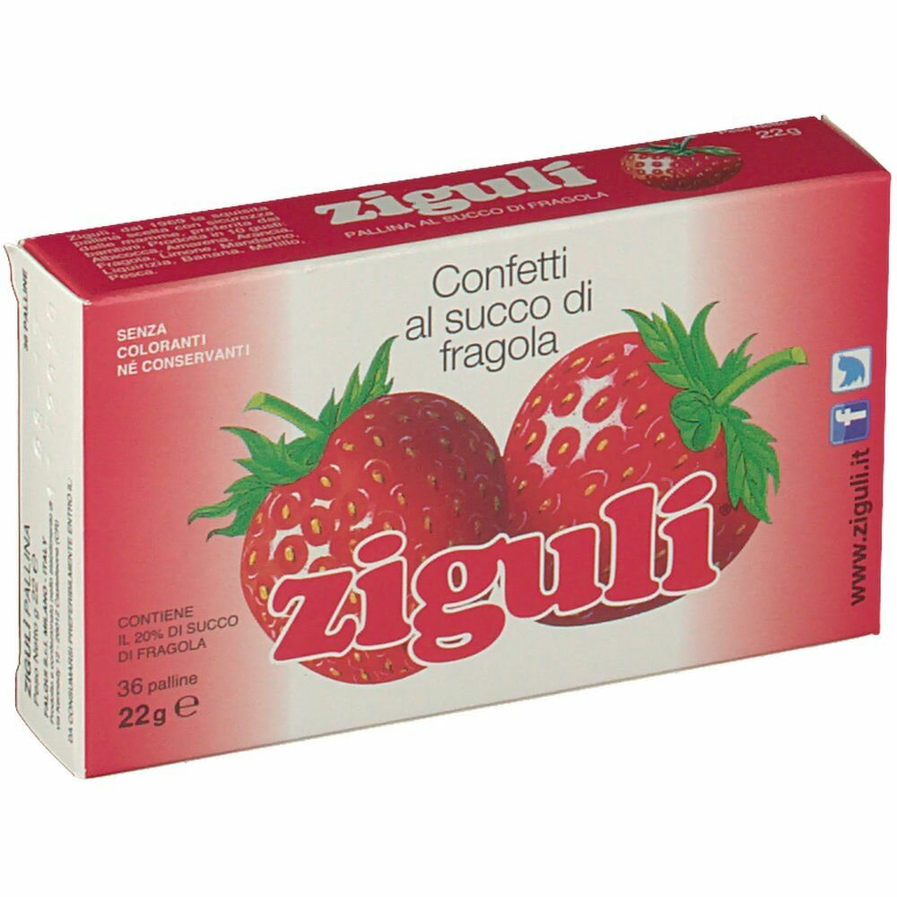 Zigulì Fragola 36 Caramelle