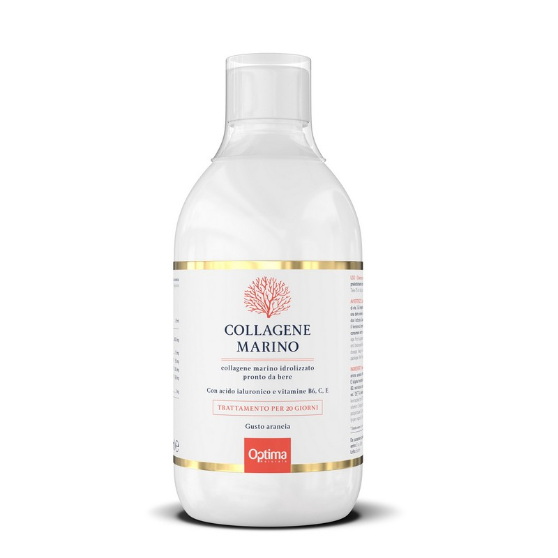 Optima Collagene Marino Integratore Benessere Pelle Unghie e Capelli 500 ml