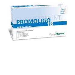 Promoligo 18  Zinco Nichel e Cobalto Oligoelementi 20 Fiale da 2 ml