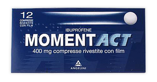Momentact 400 mg Ibuprofene Antidolorifico 12 Compresse Rivestite