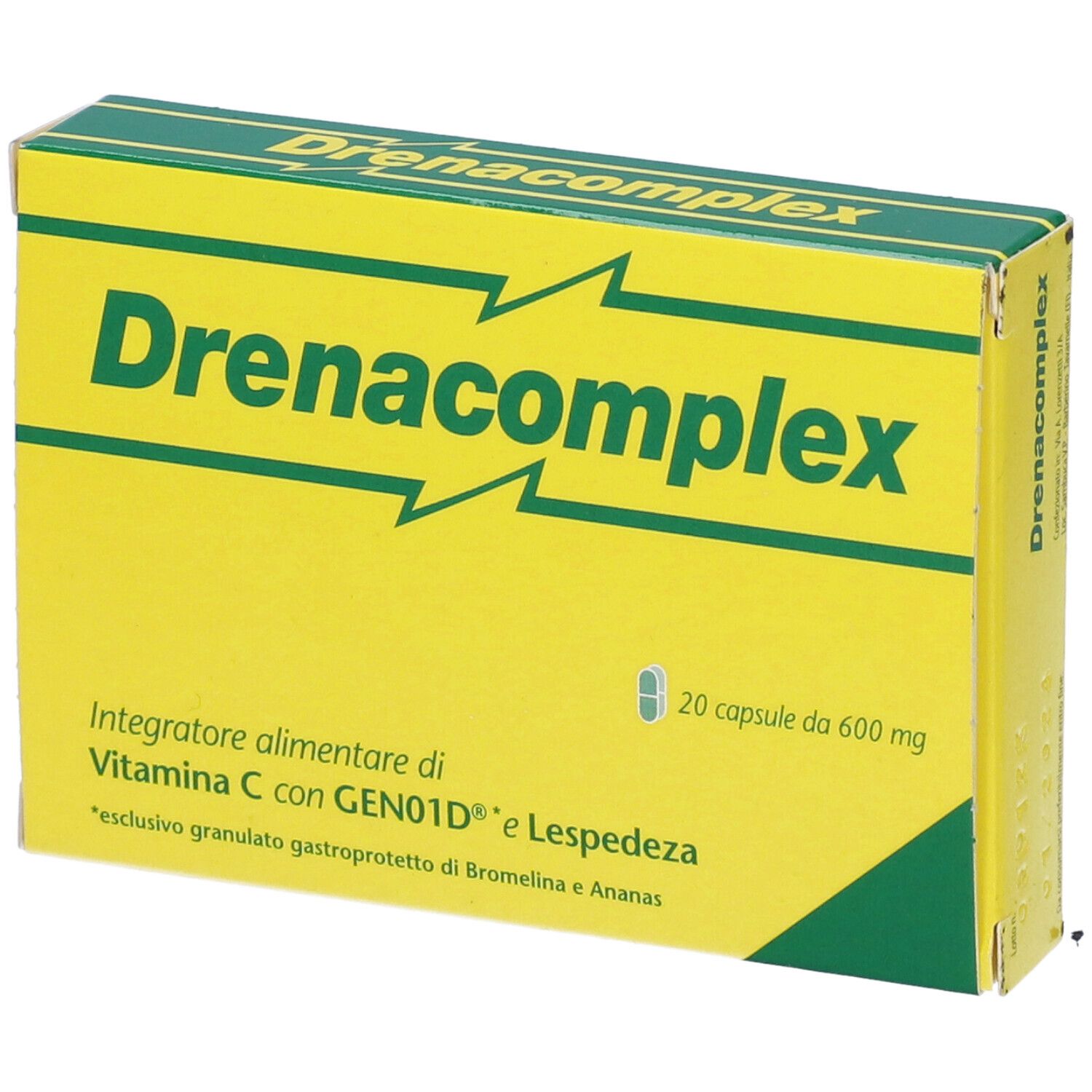 Drenacomplex 600 mg Integratore 20 Capsule