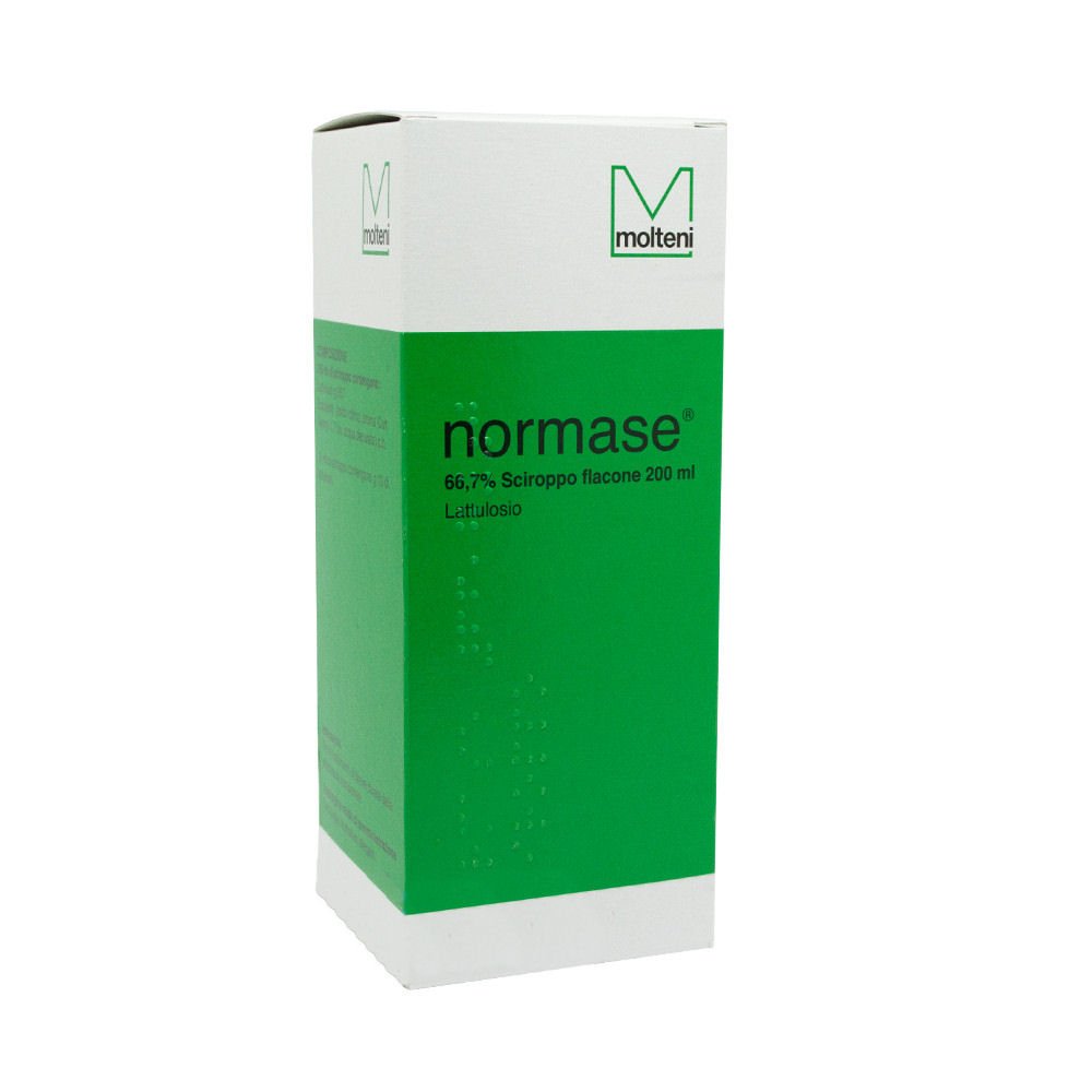 Normase 66,7% Lattulosio Sciroppo Lassativo Flacone 200 ml