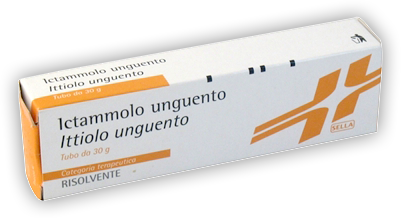 Ictammolo Sella 10% Ammonio solfoittiolato Unguento 30g