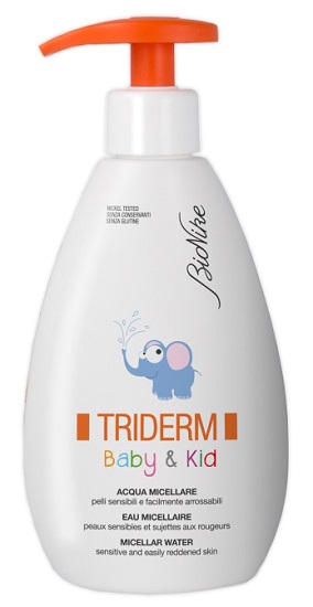 Bionike Triderm Baby&Kid Acqua Micellare Detergente Pelle Neonati e  Bambini 300 ml
