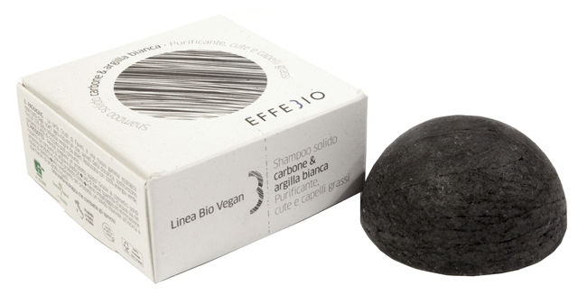 EFFEBIO Shampoo Solido Carbone