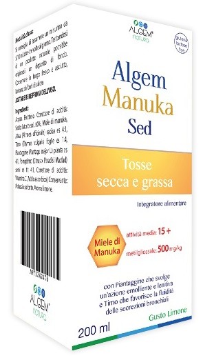 Algem Manuka Sed Integratore 200 ml