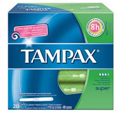 Tampax Blue Box Super Plus Assorbente Interno Flusso Medio Abbondante 20 Pezzi