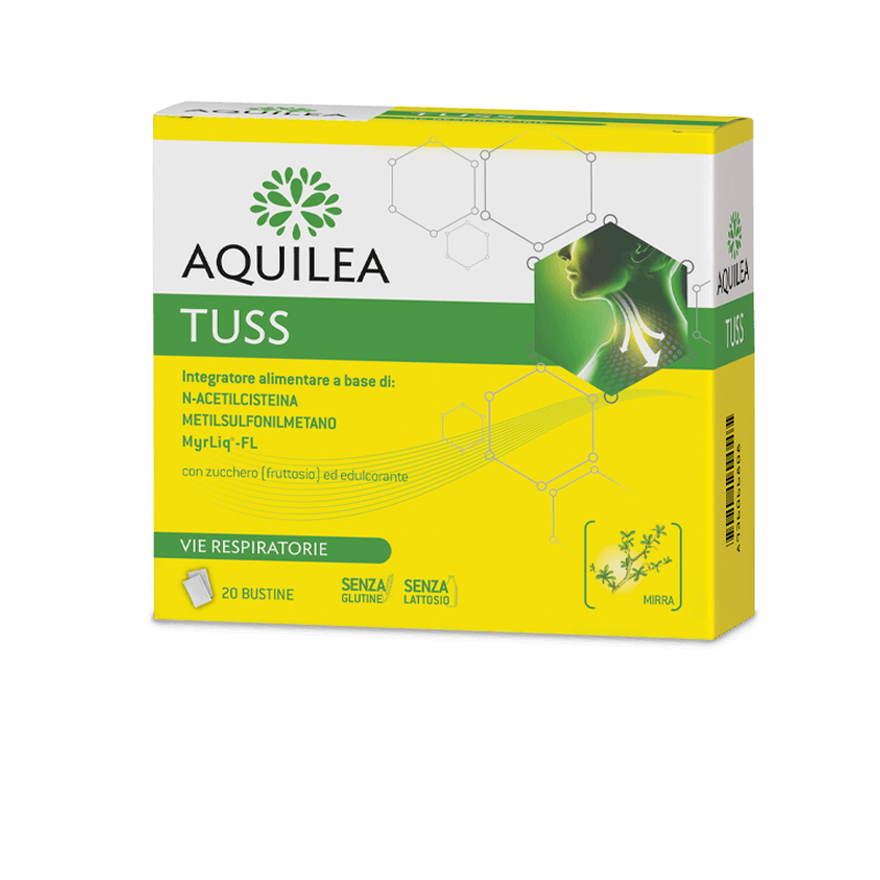 Aquilea Tuss elimina la tosse e aiuta a respirare 20 Bust