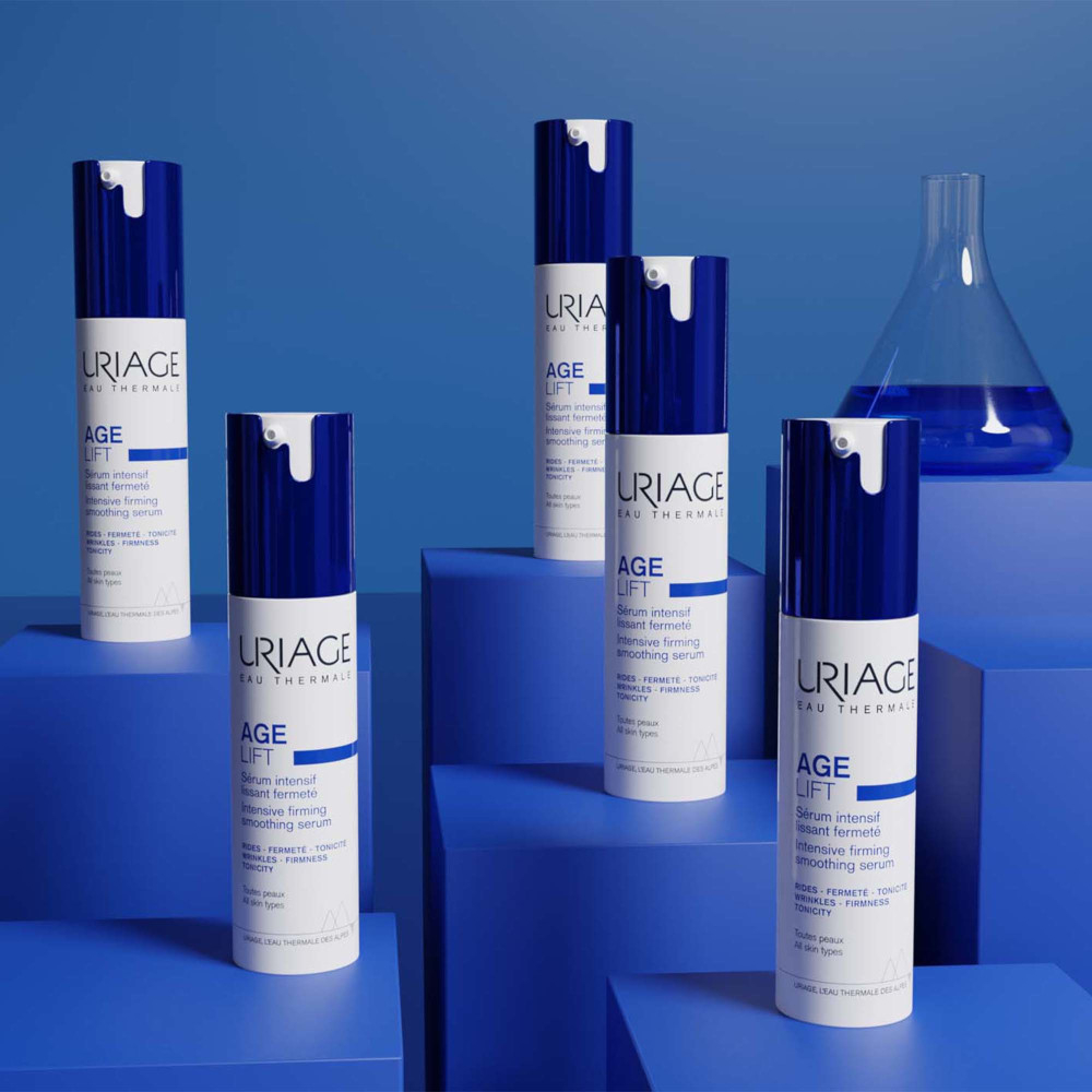 URIAGE AGE LIFT Siero intensivo antietà, antirughe ed elasticizzante, al retinolo con RETINOLO, ACIDO IALURONICO E AHA per tutti i tipi di pelle, anche sensibile - 30ml