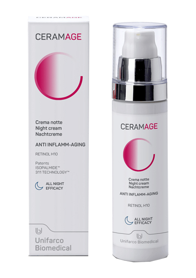 Ceramage Crema Notte anti-et