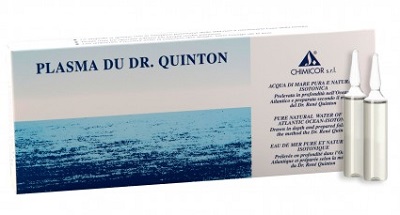 Plasma Du Dr. Quinton Acqua di Mare Pura e Naturale 12 Fiale 10 ml