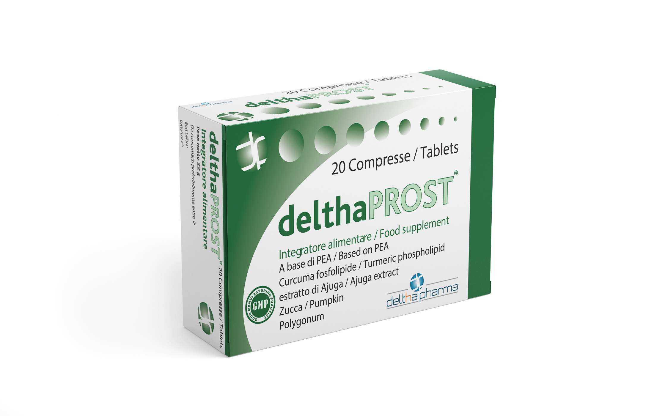Delthaprost Integratore per la prostata 20 Compresse