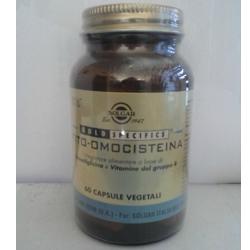 Solgar Fito-Omocisteina Integratore Controllo dei Lipidi 60 Capsule Vegetali