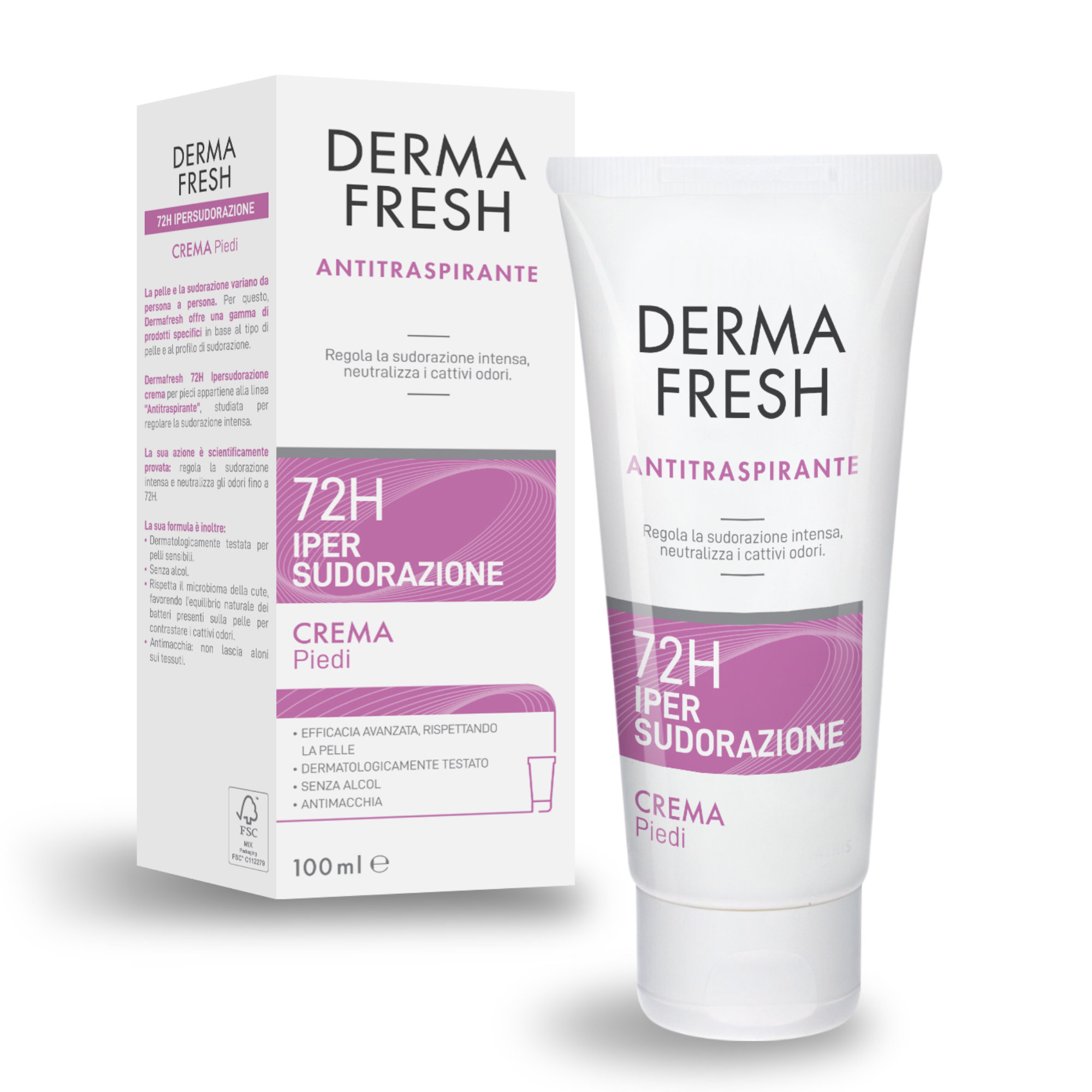 DERMAFRESH 72H IPERSUDOR PIEDI