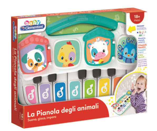 CLEMENTONI BABY LA PIANOLA ANIMALI