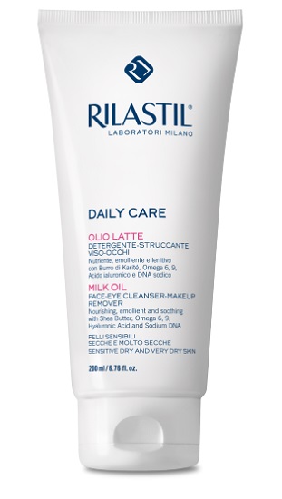 Rilastil Daily Care Olio Latte Detergente Viso e Occhi 200 mL
