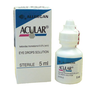 Acular 0,5% p/v Ketorolac Soluzione Oftalmica 5 Ml