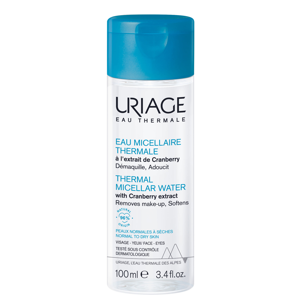 Uriage - Acqua Micellare Termale Per Pelle Normale O Secca 100 ml