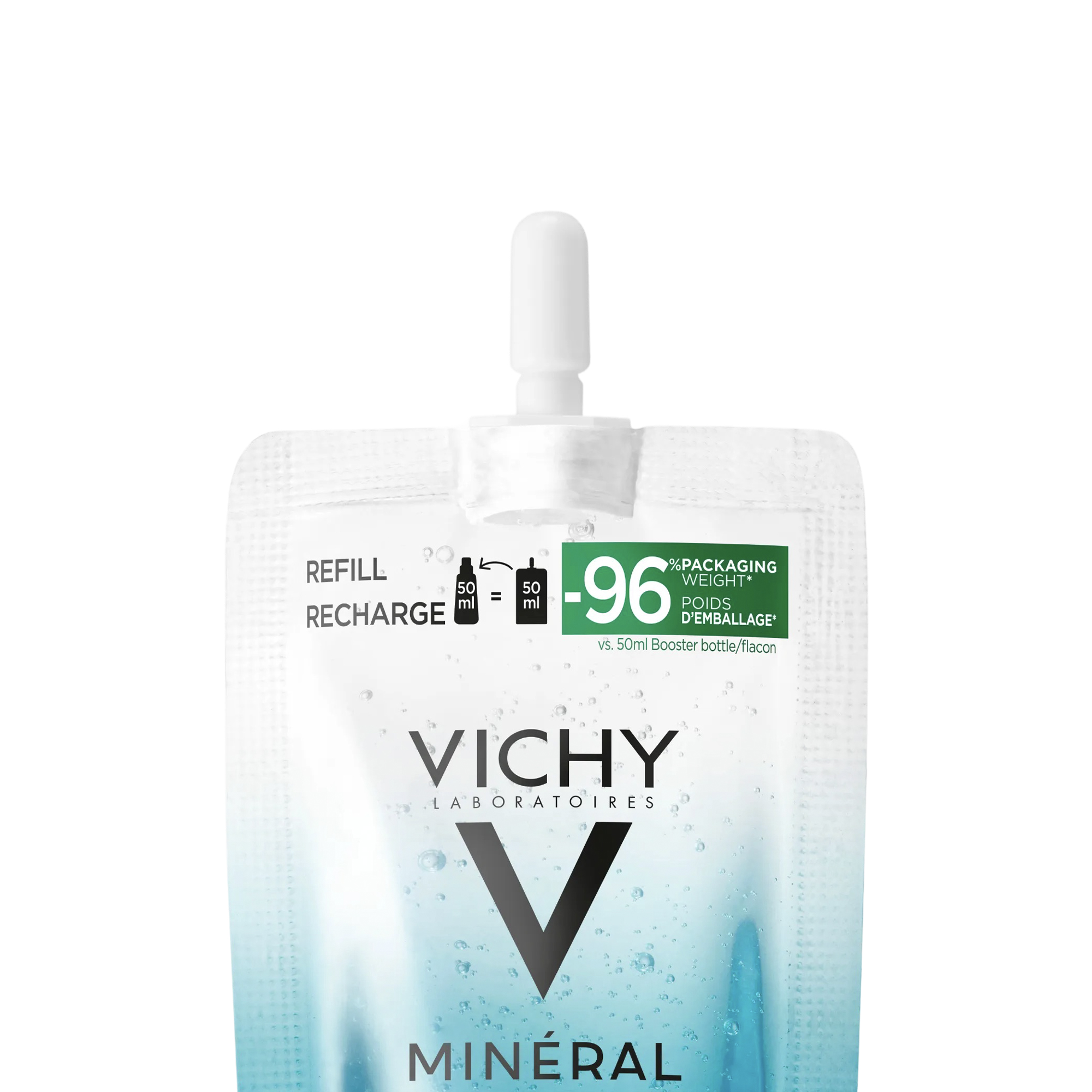 Vichy Minéral 89 - Booster Quotidiano Fortificante E Rimpolpante Ricarica 50 ml