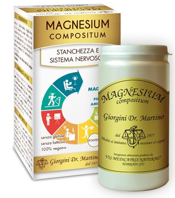 Dr. Giorgini Magnesium Compositum Polvere Integratore di Magnesio 100g