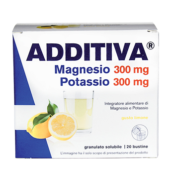 ADDITIVA MAGNESIO 300MG+K300MG