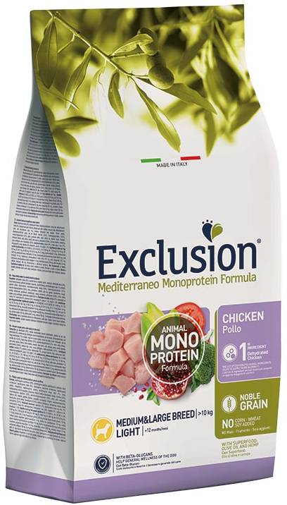 EXCLUSION M LIGHT CHICK M&L3KG