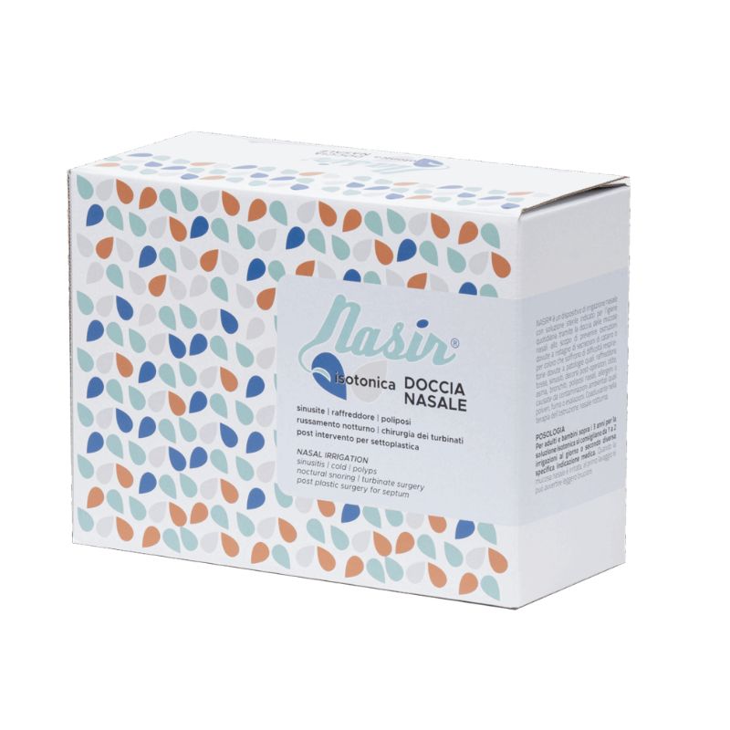 Nasir - Doccia Nasale Isotonica 4 Sacche + 1 Blister