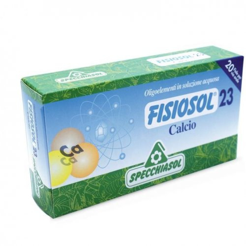 Specchiasol Fisiosol 23 Calcio Oligoelementi 20 Fiale