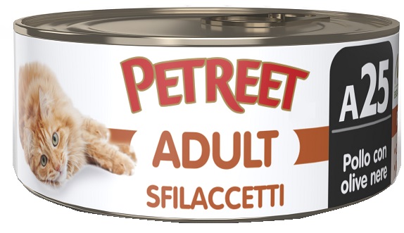 PR CAT A25 POLLO OLIVE NE 70G