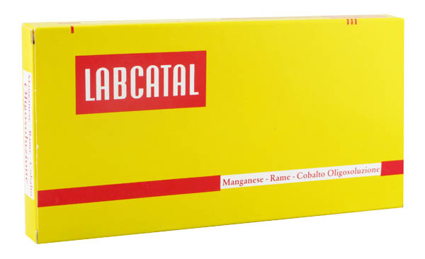 Oligosol Labcatal Oligosol Manganese Rame Cobalto Oligoelementi 14 Fiale 2 ml