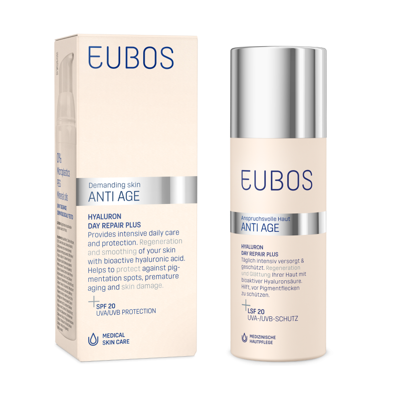Eubos Hyaluron Repair e Protect SPF 20 Crema Anti-Age 50 ml