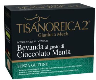 Tisanoreica 2 Bevanda Gusto Cioccolato Menta 4 Preparati da 30g