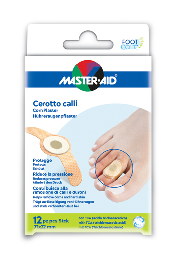 Master-Aid Foot Care Cerotti Calli 12 pezzi