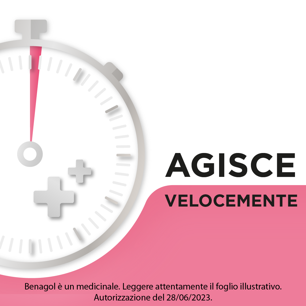 BENAGOL FRAGOLA S/Z 16 PAST. pastiglie mal di gola 